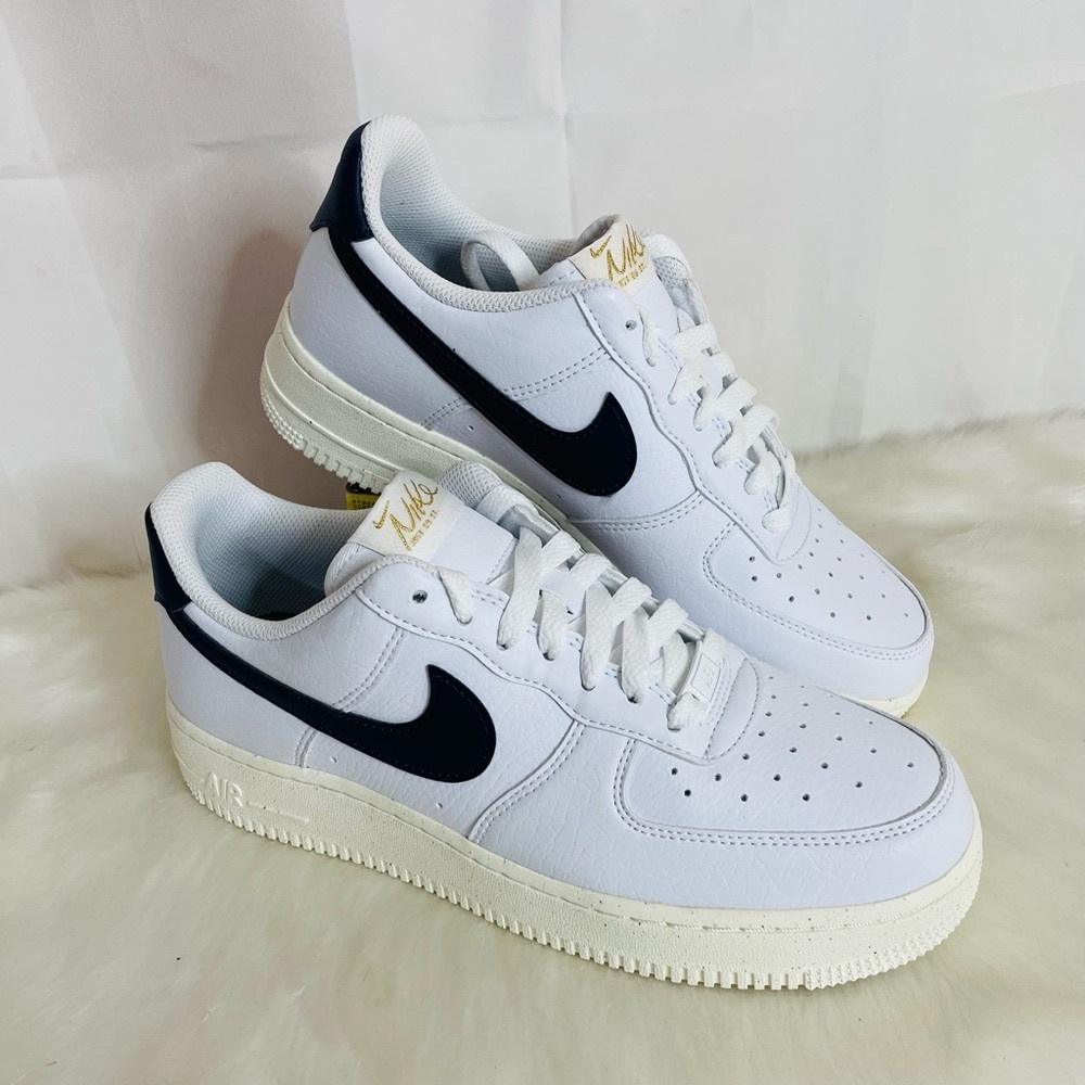 New Women’s Nike Air Force 1 White Sneakers Size 8.5